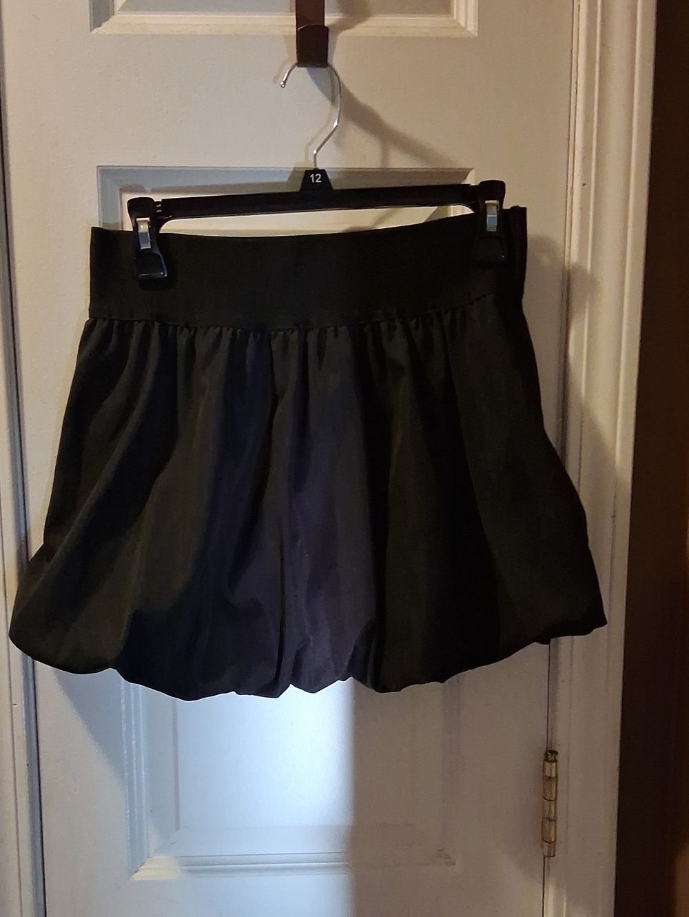 Black Bubble Skort - Classic Silhouette